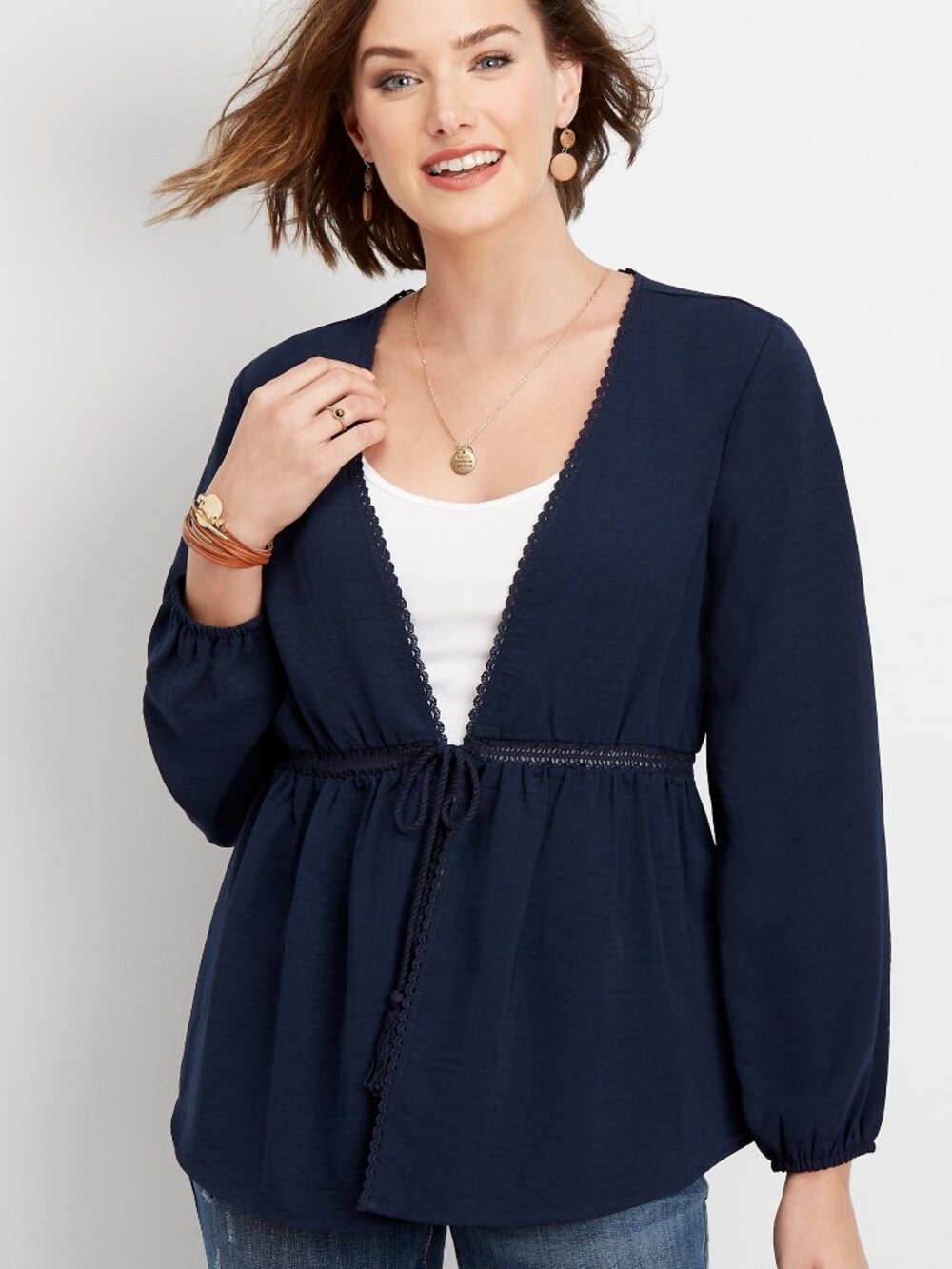 ☆ MAURICES Navy Blue Cover Up
